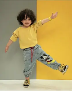 شلوار جین میکی اسپرت