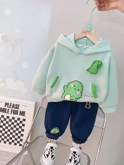 ست هودی شلوار اورجینال دایناسوری