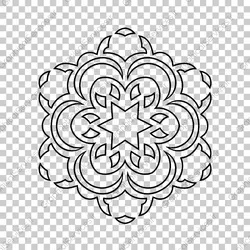 طرح ماندالا (344) - خدمات گرافیکی