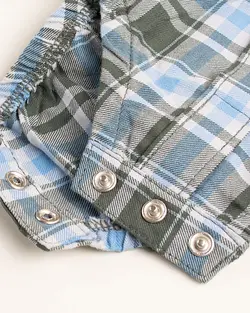 بادی پیراهنی چهارخونه درشت carter’sکد s000580