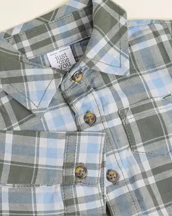 بادی پیراهنی چهارخونه درشت carter’sکد s000580