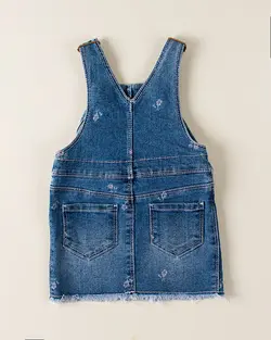 خرید بیلر دامنی جین شکوفه کد s000903 - 359,000&nbsp;تومان از فروشگاه بچگانه اینفینیتی