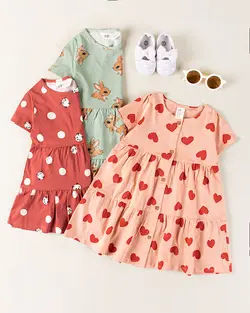 خرید پیراهن دخترانه H&M کد s000864 - 198,000&nbsp;تومان از فروشگاه بچگانه اینفینیتی