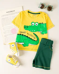 خرید ست زرد تمساح ۵۳۷ کد s000966 - 329,000&nbsp;تومان از فروشگاه بچگانه اینفینیتی