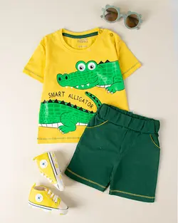 خرید ست زرد تمساح ۵۳۷ کد s000966 - 329,000&nbsp;تومان از فروشگاه بچگانه اینفینیتی