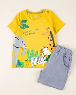 خرید ست خردلی حیوانات 529 کد s000964 - 329,000&nbsp;تومان از فروشگاه بچگانه اینفینیتی