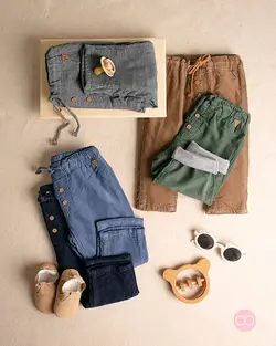 شلوار مخمل کبریتی H&M کد t000155