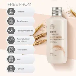 تونر مرطوب کننده برنج و سرامید فیس شاپ The Face SHop Rice & Ceramide Moisturizing Toner
