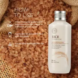 تونر مرطوب کننده برنج و سرامید فیس شاپ The Face SHop Rice & Ceramide Moisturizing Toner