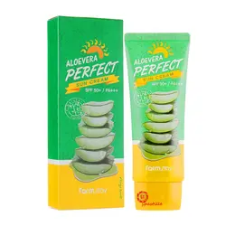 کرم ضد آفتاب گیاهی آلوئه ورا فارم استی Farm Stay Aloevera Sun Cream