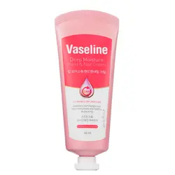 کرم مرطوب کننده عمیق وازلین کره ای برای دست و ناخن VASELINE- Deep Moisture Hand & Nail Cream