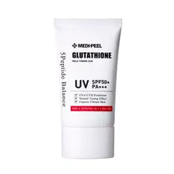 کرم ضد آفتاب درمانی ضد لک و جوانساز پپتید و گلوتاتیون مدیپیل MEDI-PEEL Glutathione