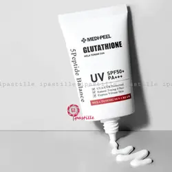 کرم ضد آفتاب درمانی ضد لک و جوانساز پپتید و گلوتاتیون مدیپیل MEDI-PEEL Glutathione