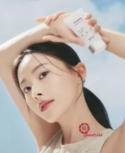 کرم ضد آفتاب فیزیکی ویتامینه با توناژ صورتی BOH ، حاوی پنتنول و ویتامین b12