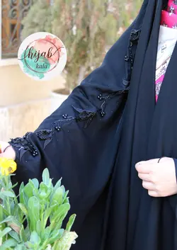 چادر عبا جواهردوزی منجوق بافت