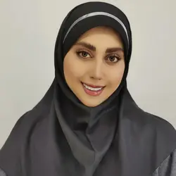 مقنعه تل دار