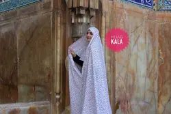 چادر نماز سنتی همراه با مقنعه