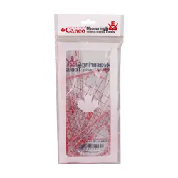 ست نقاله گونیا و خط کش پلاستیکی Canco