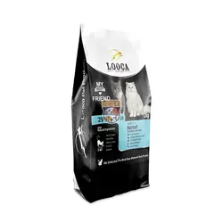 غذای خشک گربه بالغ آنتی هیربال لوکا طعم مرغ 2 کیلوگرم