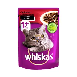پوچ گربه ویسکاس بیف در سس Whiskas