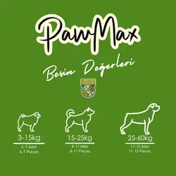 تشویقی سگ بیسکوییت بره و بلوبری PawMax پامکس 80 گرم