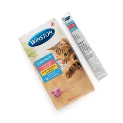 بستنی گربه وینستون مرغ و سالمون 8 عددی