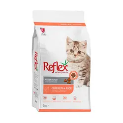 غذای خشک بچه گربه رفلکس مرغ و برنج 1 کیلوگرم