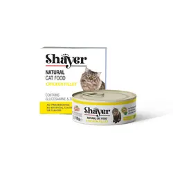 کنسرو گربه شایر نچرال فیله مرغ 110 گرمی