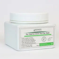 ماسک خاک رس چای سبز و ماچا هرموس
