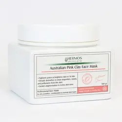 ماسک خاک رس صورتی هرموس
