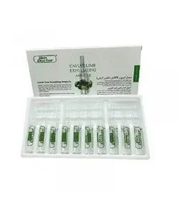 آمپول لایه بردار لیمو خاویار دکتر اسکین بسته 10 عددی