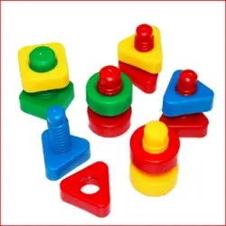 اسباب بازی پیچ و مهره فکری طوطی