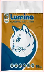 خرید خاک گربه لومینا (LUMINA) با کربن اکتیو 10 کیلوگرمی در پت شاپ یاسان