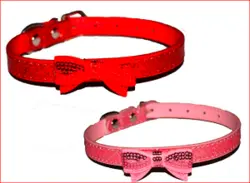 قلاده گردنی پاپیون فوم پولک دار