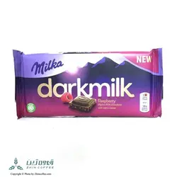 مشخصات و خرید شکلات تلخ میلکا با تمشک Dark Milka Raspberry - فروشگاه آنلاین قهوه ژین