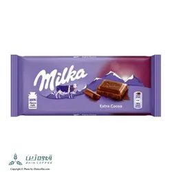 مشخصات و خرید شکلات میلکا اکسترا کاکائو Milka Extra Cocoa - فروشگاه آنلاین قهوه ژین