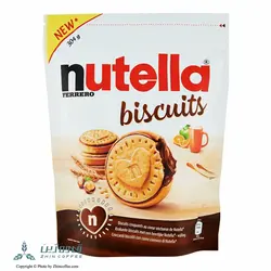 مشخصات و خرید بیسکوییت نوتلا با مغز شکلات فندقی - فروشگاه آنلاین قهوه ژین