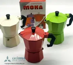 مشخصات و خرید قهوه جوش موکا مدل 3 کاپ کافه تریا - فروشگاه آنلاین قهوه ژین