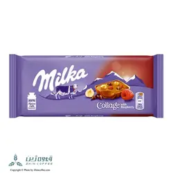 مشخصات و خرید شکلات با مغز تمشک و فندق میلکا Milka Collage - فروشگاه آنلاین قهوه ژین