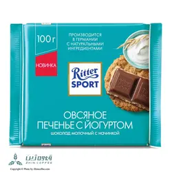 مشخصات و خرید شکلات ریتر اسپرت مدل بیسکوئیت جو و ماست - فروشگاه آنلاین قهوه ژین