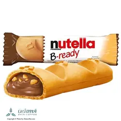 مشخصات و خرید شکلات بیسکوییت نوتلا بی ردی B-Ready - فروشگاه آنلاین قهوه ژین