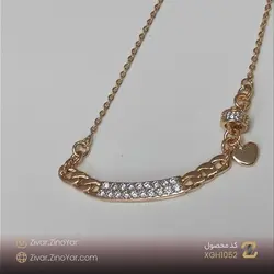 گردنبند نگینی آویزدار XUPING - کد XGH1052