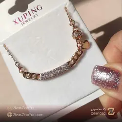 گردنبند نگینی آویزدار XUPING - کد XGH1052