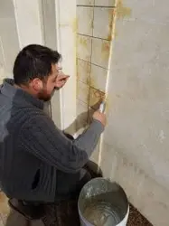 مواد تمیزکننده زردی سنگ  - نانوشاین