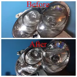 خرید دستگاه رفع کدری، ماتی چراغ خودرو با دو مواد کره