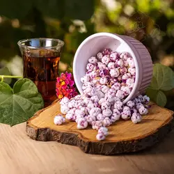 نقل گشنیزی گل محمدی - alizadeh