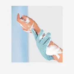 دستکش لایه بردار و ماساژ دهنده پوست بدن