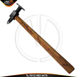 چکش افغانی صافکاری یک سر کله قندی و یک سر گرد تخت