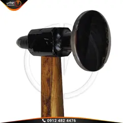 چکش افغانی صافکاری یک سر کله قندی و یک سر گرد تخت