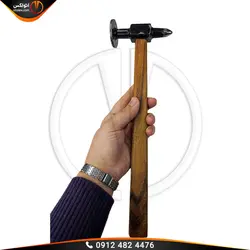 چکش افغانی صافکاری یک سر کله قندی و یک سر گرد تخت